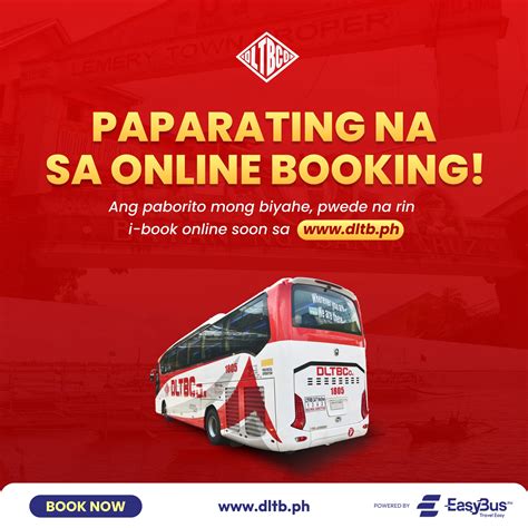 DLTB PH Online Booking.